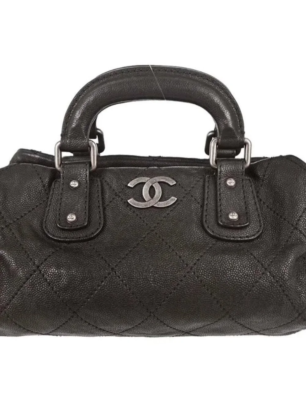 Chanel Brown Calfskin Handbag 198308